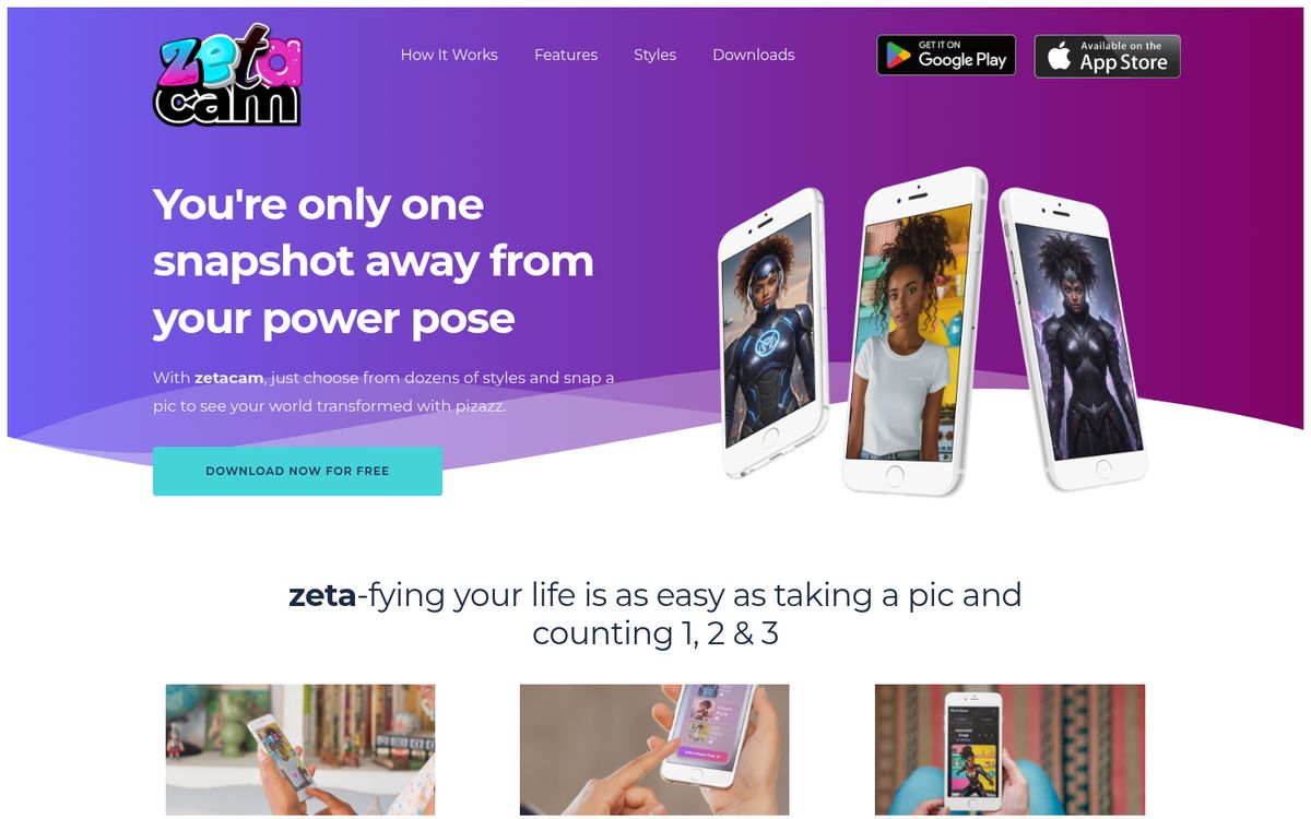 Screenshot of ZetaCam